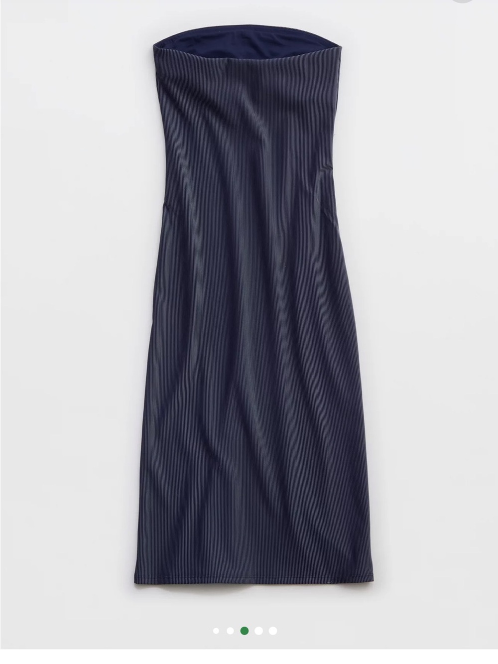 OFFLINE by Aerie Stripe Rib Night Out Midi Tube Dress - Picture 2 of 3